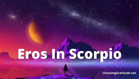 eros in scorpio woman